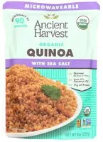 Mängden socker i Organic quinoa with sea salt, sea salt