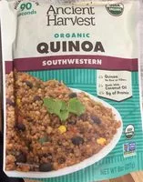 Mängden socker i Southwestern organic quinoa, southwestern