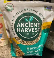 Mängden socker i Harmony quinoa