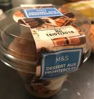 Mängden socker i Profiteroles