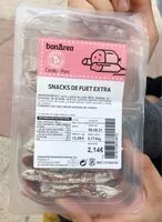 Mängden socker i Fuet