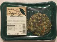 Mängden socker i Burger vegetariana