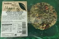 Mängden socker i Burger vegetariana