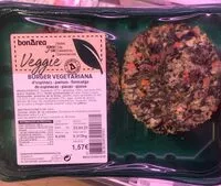 Mängden socker i Burger vegetariana