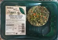 Mängden socker i Hamburguesas vegetarianas