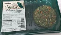 Mängden socker i Burger vegetariana