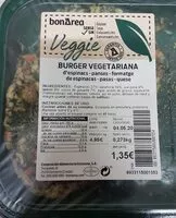 Mängden socker i Burger vegetariana