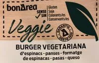 Mängden socker i Burger vegetariana