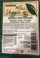 Mängden socker i Veggie burger vegetariana