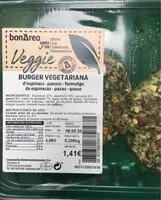 Mängden socker i Burger vegetariana