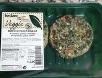 Mängden socker i Burger vegetariana