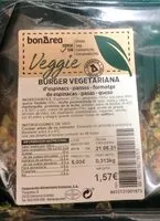 Mängden socker i Burger vegetariana
