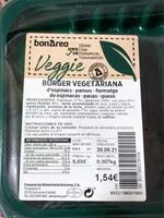 Mängden socker i Burger vegetariana