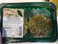 Mängden socker i Burger vegetariana