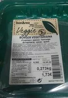 Mängden socker i Burguer vegetariana