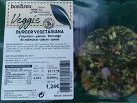 Mängden socker i Burger vegetariana