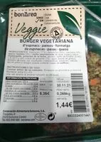 Mängden socker i Burger vegetariana