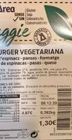 Mängden socker i Burger vegetariana