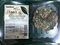 Mängden socker i Burger vegetarianañ