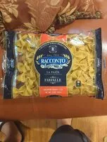 Mängden socker i Farfalle Pasta