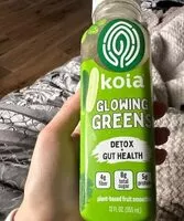 Mängden socker i Glowing greens
