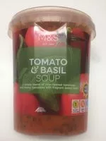 Mängden socker i Tomato & basil soup