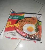 Mängden socker i Indomie Mi Goreng Fried Noodle 85G