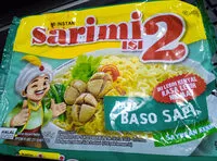 Mängden socker i Mi Instant Sarimi Isi 2