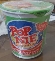 Mängden socker i Pop Mie Soto Ayam