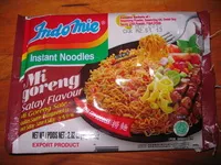Mängden socker i Instant noodles migoreng satay flavour
