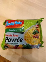 Mängden socker i Soupes Indomie Legumes 80G 0