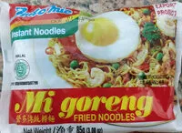 Mängden socker i Mi goreng instant stir fry noodles
