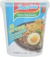Mängden socker i Indo Mie Instant Noodles bbq Chicken Mi Goreng