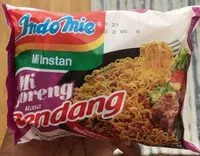 Mängden socker i Indomie Goreng Rendang 5X91G