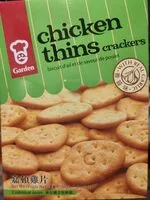 Mängden socker i Garden chicken thin crackers