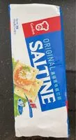 Mängden socker i Original Saltine