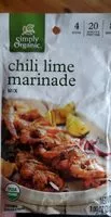 Mängden socker i Chili lime marinade mix