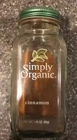 Mängden socker i Cinnamon ground certified organic