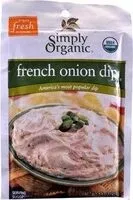 Mängden socker i Simply organic certified organic french onion dip mix