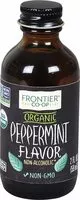 Mängden socker i Frontier peppermint flavor certified organic