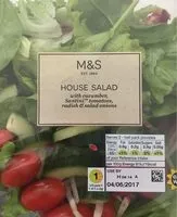 Mängden socker i House salad