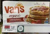 Mängden socker i Natural foods organic waffles