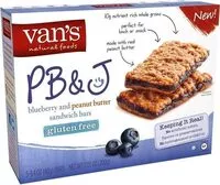 Mängden socker i Vans sandwhich bar pb&j bluebr