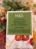 Mängden socker i Salade de Pâtes, Fromage Feta et Tomates Rôties Lentement