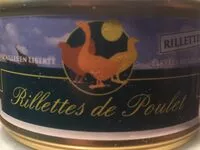 Mängden socker i Rillettes de poulet