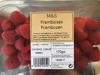 Mängden socker i Framboises
