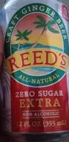 Mängden socker i REED'S ALL-NATURAL ZERO SUGAR GINGER BEER