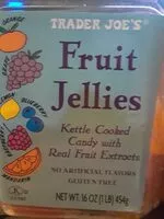 Mängden socker i Fruits Jellies
