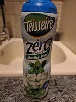 Mängden socker i sirop menthe verte