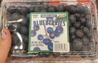 Mängden socker i Blueberries